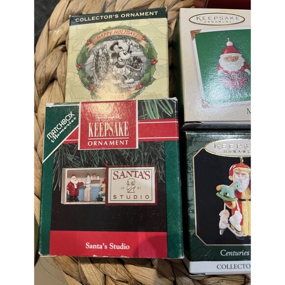 Lot of 9 Vtg Hallmark Keepsake Christmas Ornaments 1990s To 2020 - Picture 2 of 15